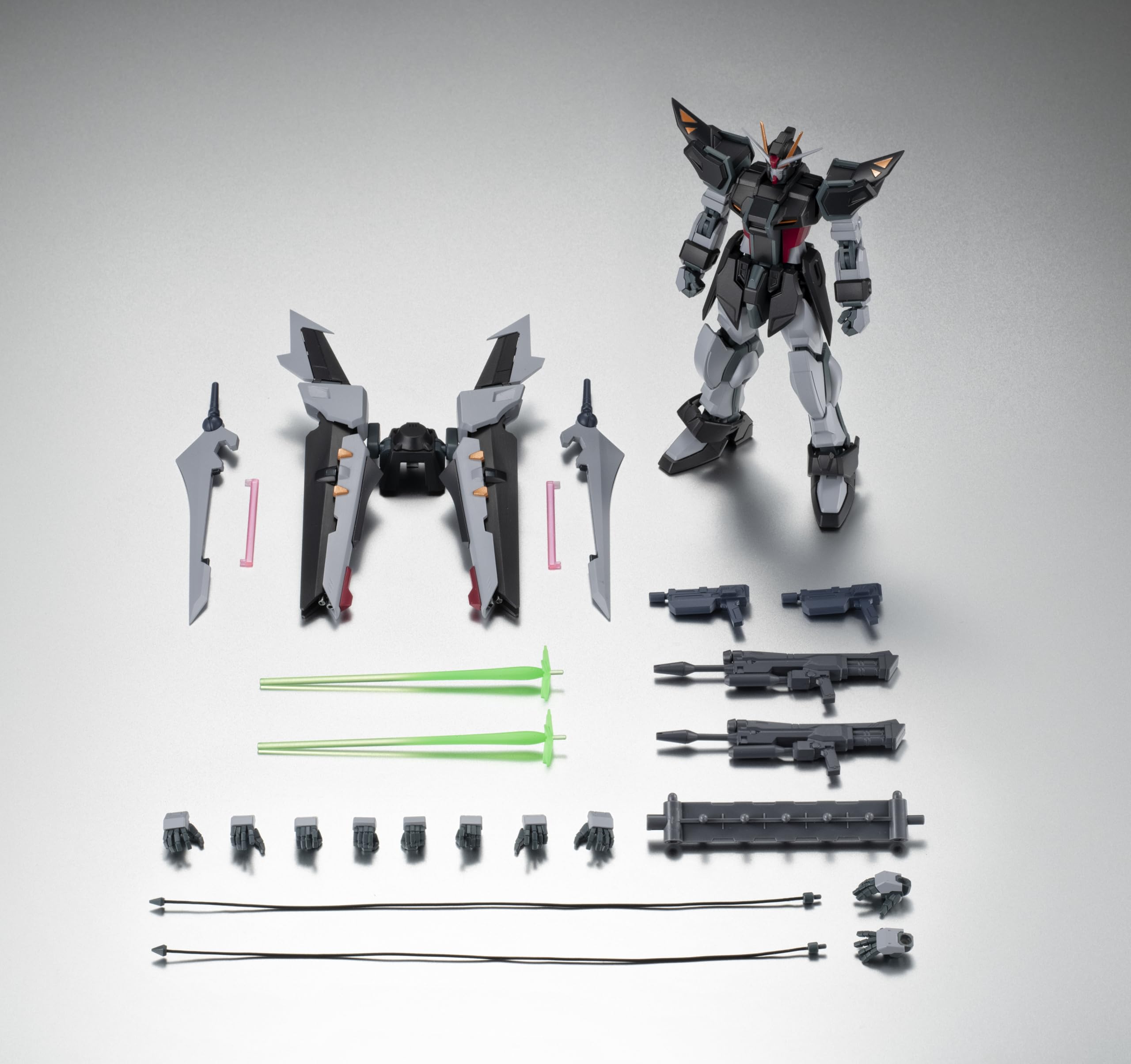 GundamSEED C.E.73 STARGAZER GAT-X105E AQM E-X09S Strike Noir